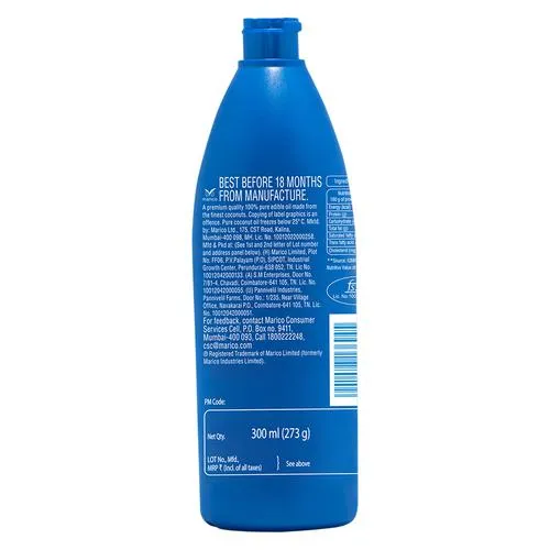 Parachute Coconut Oil - 100% Pure 300 ml Bottle