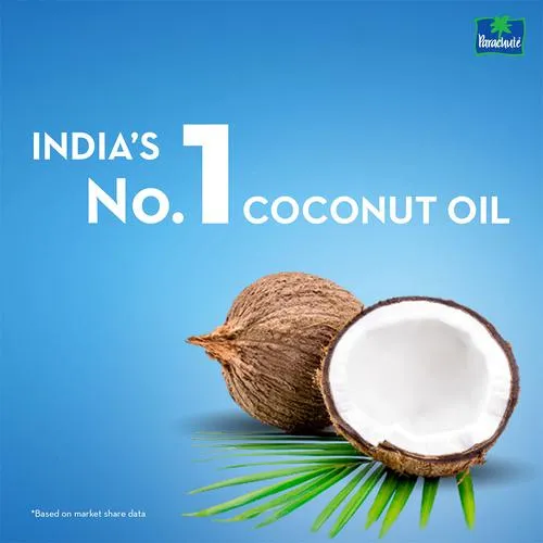 Parachute Coconut Oil - 100% Pure 300 ml Bottle