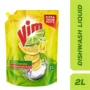 Vim Dishwash Liquid Gel Lemon Refill Pouch 2 L