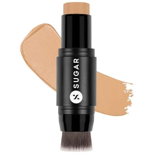 SUGAR Cosmetics Ace Of Face Foundation Stick With Built-In Brush - Mini 7 g 40 Breve - Image 2