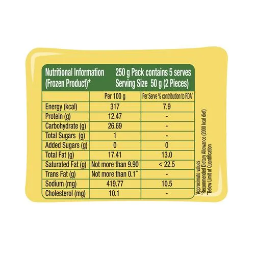 McCain Cheesy Pizza Fingers 250 g