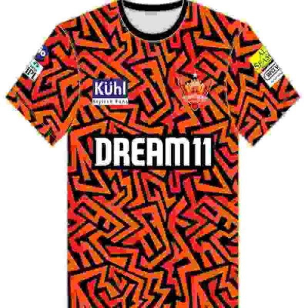 Sunrisers Hyderabad Cricket Jersey 2024