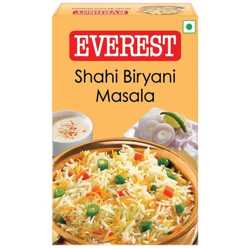 Everest Shahi Biryani Masala 50 g Carton - Image 2