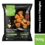 ITC Master Chef Cheesy Corn Triangles - With Cheddar Cheese Filling 500 g Pouch