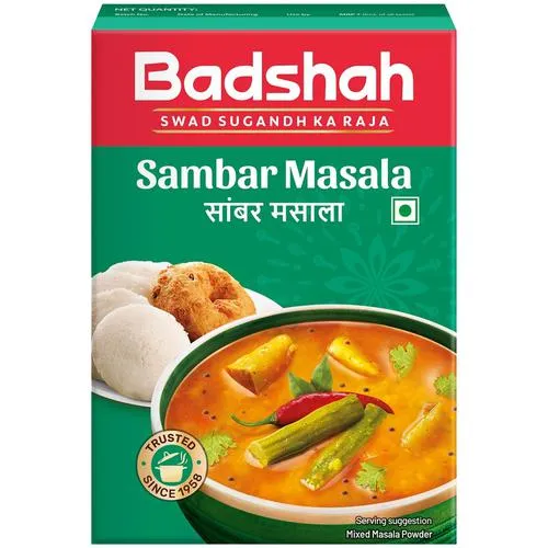 Badshah Sambar Masala 100 g Carton - Image 2