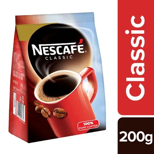 Nescafe Classic 100% Pure Instant Coffee 200 g Stabilo