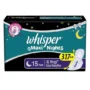 Whisper Sanitary Pads - Maxi Nights XL with Wings Extra Heavy Flow 15 Pads