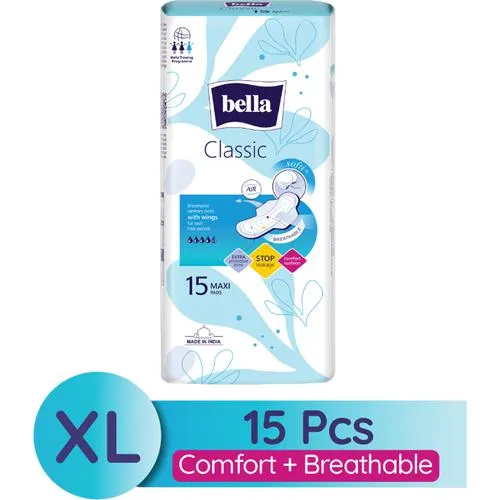 Bella classic Softi Wings Sanitary Pads 15 pcs Pouch