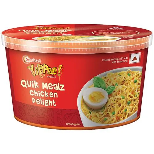 Sunfeast YiPPee! Quik Mealz – Chicken Delight Instant Noodles Bowl 70 g
