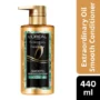 Loreal Paris Extraordinary Oil Conditioner - Smooth With Precious Essential Oils Paraben Free, Nourishing, For Smooth & Straight Frizz-Free Hair 440 ml