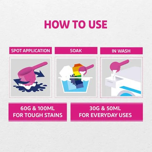 Vanish Oxi Action All In One Colour Safe Detergent Booster 400 g - Image 10