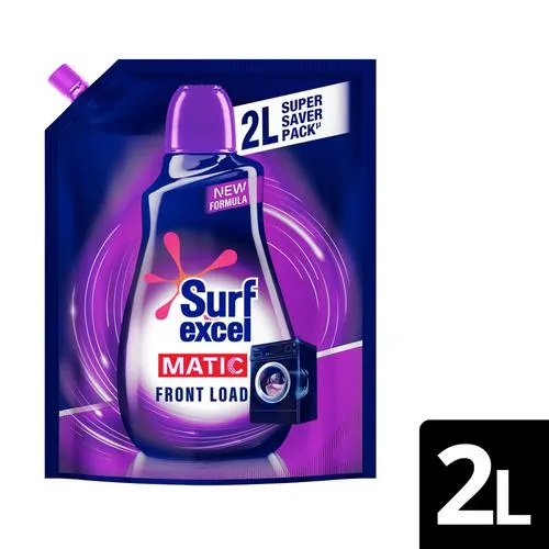 Surf Excel Matic Front Load Liquid Detergent 2 L Pouch