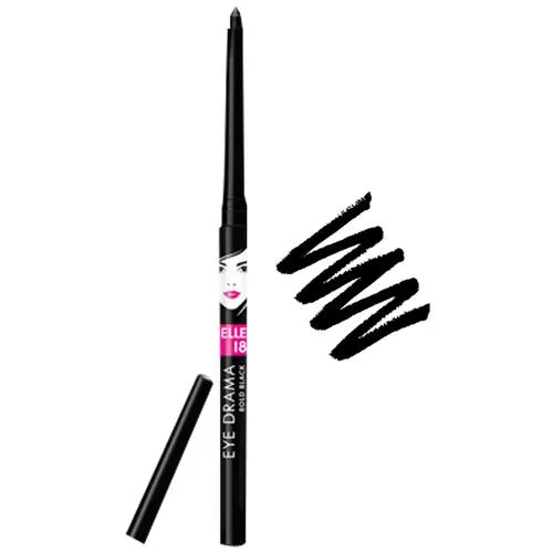 Elle 18 Eye Drama Kajal - Super Black 0.35 g - Image 3