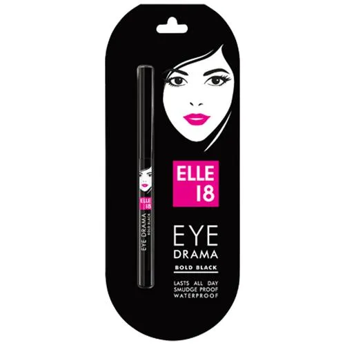 Elle 18 Eye Drama Kajal - Super Black 0.35 g