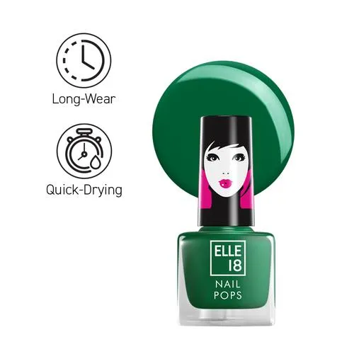Elle 18 Nail Pops - Instant Dry Formula, One Swipe Colour 5 ml 183 - Image 4