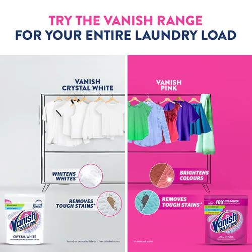 Vanish Oxi Action White Fabric Whitener 180 ml - Image 8