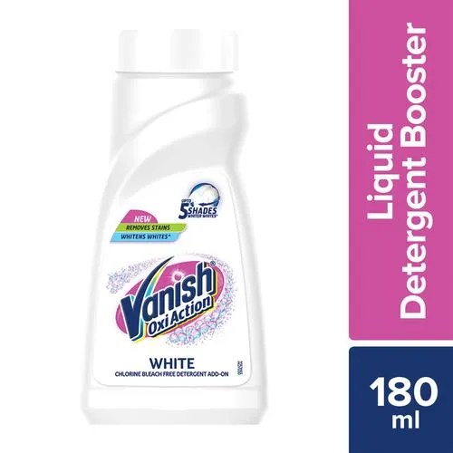 Vanish Oxi Action White Fabric Whitener 180 ml