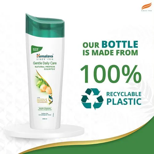 Himalaya Gentle Daily Care Natural Protein Shampoo protects from daily wear and tear Gently cleanses & strengthens With Chickpea Licorice & Amla For Women & Men 180 ml - Image 8