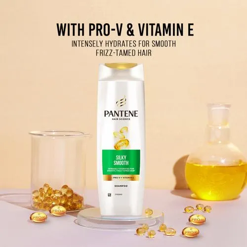 PANTENE Pro-V Advanced Hairfall Solution Shampoo - Silky Smooth Care Strengthens Roots 180 ml - Image 4