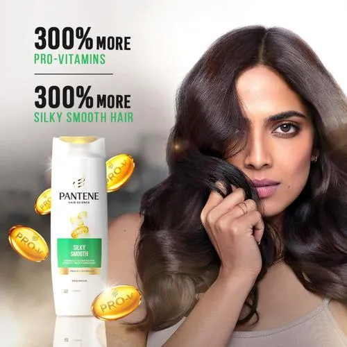 PANTENE Pro-V Advanced Hairfall Solution Shampoo - Silky Smooth Care Strengthens Roots 180 ml - Image 8