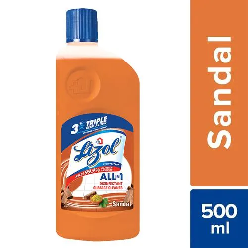 Lizol Disinfectant Surface & Floor Cleaner Liquid – Sandal 500 ml