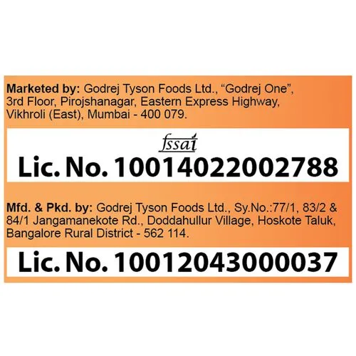 Godrej Yummiez Chicken Cheese & Onion Sausage 250 g Pouch - Image 5
