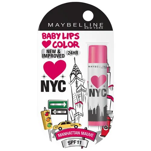 Maybelline New York Baby Lips Colour - Alia Loves New Yor 4 g Manhattan Mauve - Image 2
