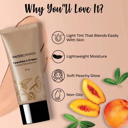 FACES CANADA Ultime Pro Peaches N Tinted Cream Moisturizer 35 g Light 01