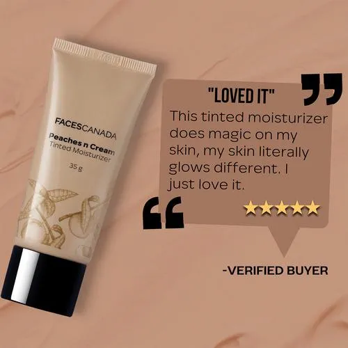 FACES CANADA Ultime Pro Peaches N Tinted Cream Moisturizer 35 g Light 01