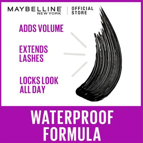 Maybelline New York Lash Lift Mascara - Waterproof 8.6 g Black - Image 3