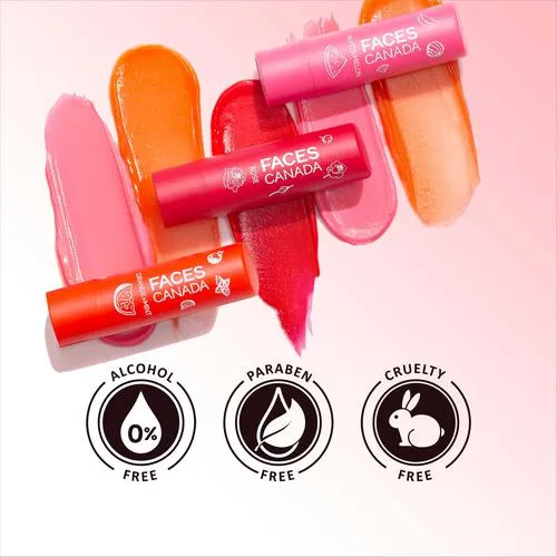 FACES CANADA Lip Balm - SPF 15 12 Hrs Moisture For Dry Chapped Lips 4.8 g Orange Mint - Image 8