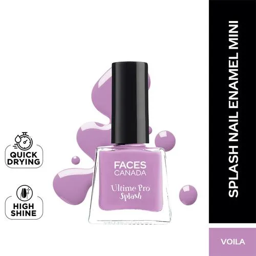 FACES CANADA Ultime Pro Splash Nail Enamel - Quick-Drying Long-Lasting 5 ml Voila 41