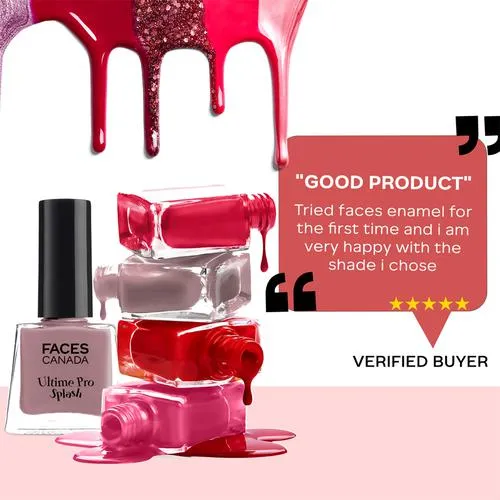 FACES CANADA Ultime Pro Splash Nail Enamel - Quick-Drying Long-Lasting 5 ml Voila 41 - Image 8