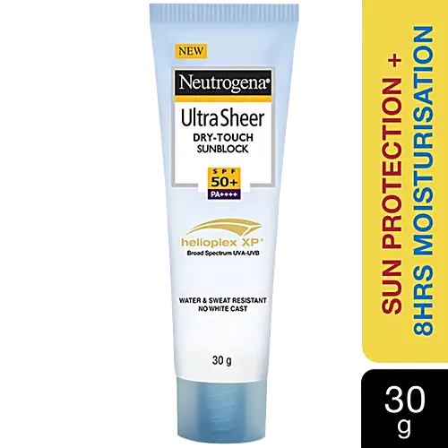 Neutrogena Ultra-Sheer Dry Touch SPF 50 Sun Block 30 ml Tube