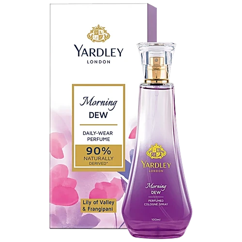 Yardley London Morning Dew Daily Wear Perfume for Women Floral Scent 100 ml - Image 2