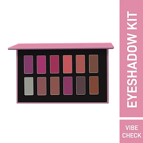 MyGlamm POPxo Makeup Vibe Check 12 Eyeshadow Kit – Mattes & Shimmers 8.4 g