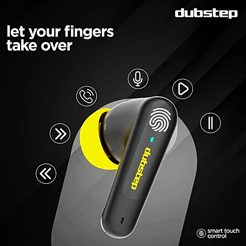 Dubstep Buzz X5 with 50 hrs Playtime X-Bass ENC 13mm Dynamic Drivers Hall Sensor Bluetooth (True Wireless) - Image 10