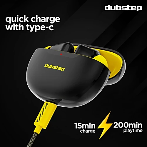 Dubstep Buzz X5 with 50 hrs Playtime X-Bass ENC 13mm Dynamic Drivers Hall Sensor Bluetooth (True Wireless) - Image 7