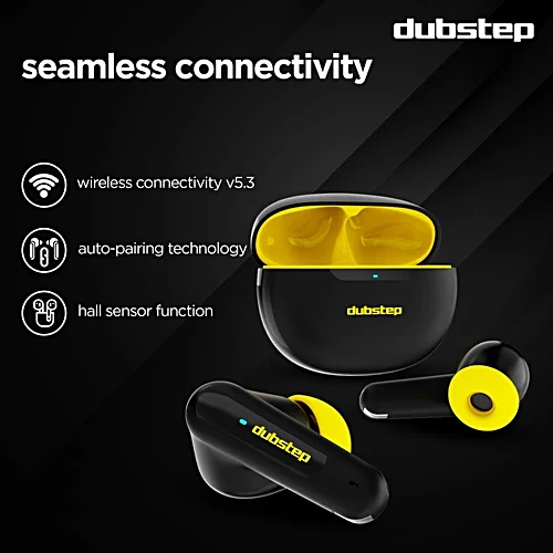 Dubstep Buzz X5 with 50 hrs Playtime X-Bass ENC 13mm Dynamic Drivers Hall Sensor Bluetooth (True Wireless) - Image 8