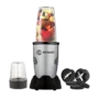 Nutrismart Nutriblend 500 Watt 2 Jars Mixer Grinder (22000 RPM Overload Protection Silver)