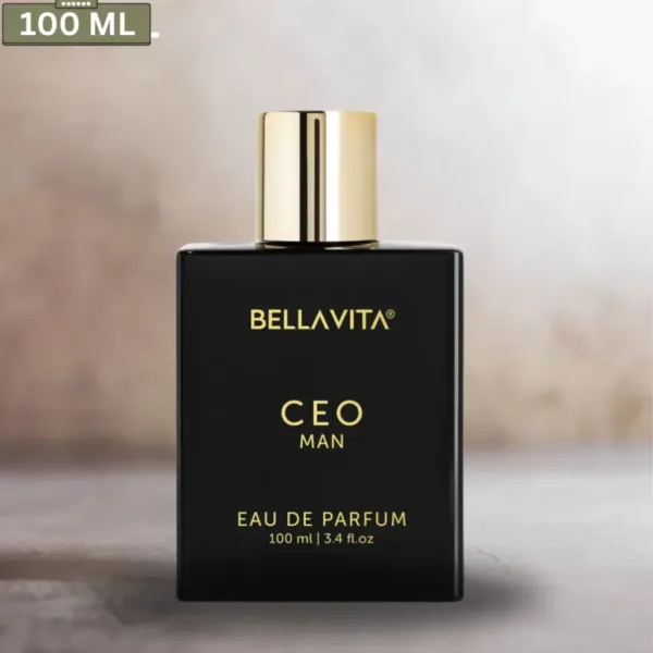 Bella Vita Organic Ceo Man Eau De Parfum For Men Long-Lasting Hints Of Lemon And Sugar