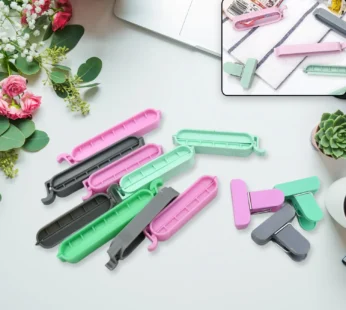 12 Pieces Food Clips, Plastic Food Bag Clips Reusable Bag Clips