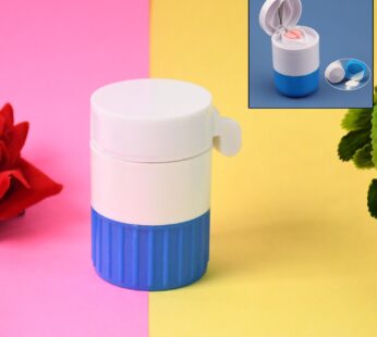 4-in-1 Medicine Cutter, Crusher, Storage Box for Pills