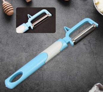 Multifunction Peeler Slicer with Plastic Handle (1 Pc / Mix Color)