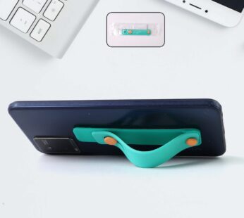 Teal Green Phone Loop Finger Holder, Phone Grip Straps Silicone Phone Finger (1 Pc)