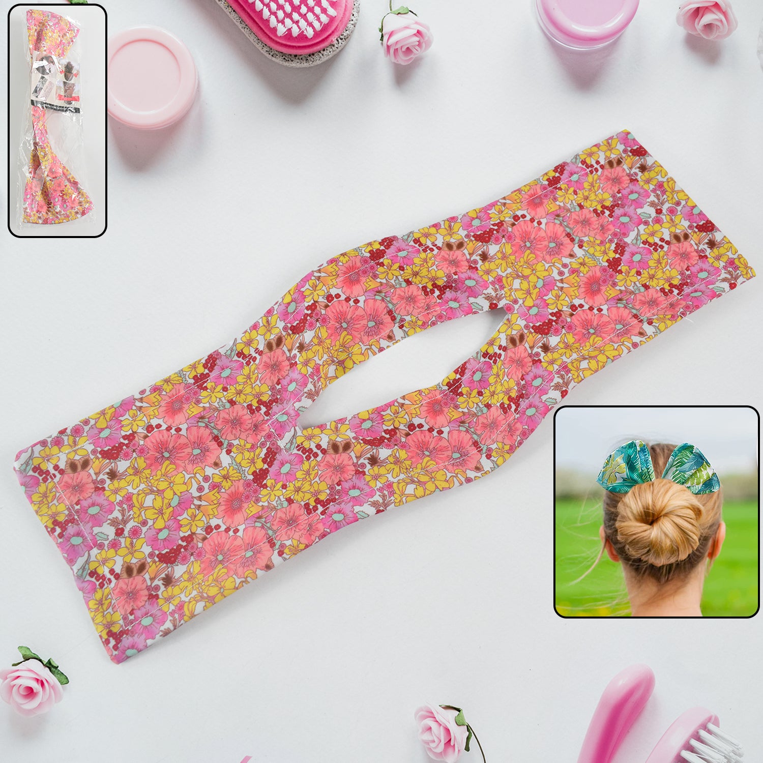 Premium Fashion Hair Band for Women – Summer-Style Knotted Wire Headband 1 Pc Mix Design - Buy Online at Alikart