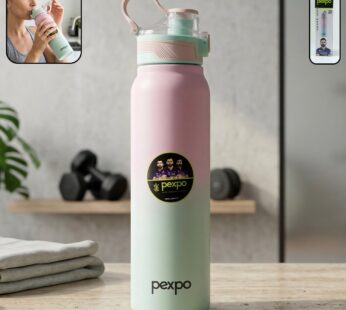 Pexpo Amaze Hot & Cold Insulated Stainless Steel Water Bottle – 1000 ML