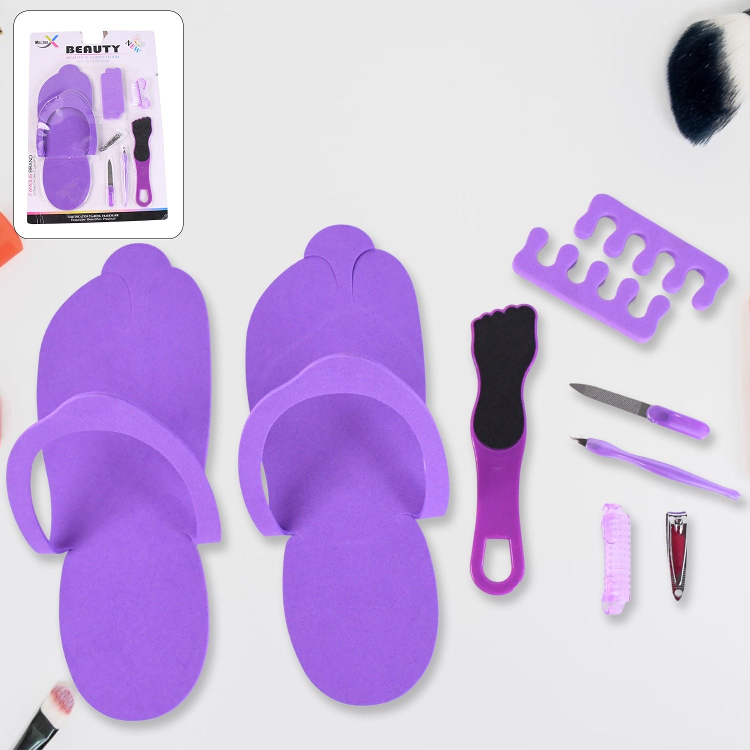 Premium Personal Foot Care Tool Kit Pedicure Accessories Kit (9 Pcs Set) - Buy Online at Alikart