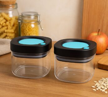 Supermom Airtight Kitchen Storage Containers – (2 Pc Set / 500 ml)