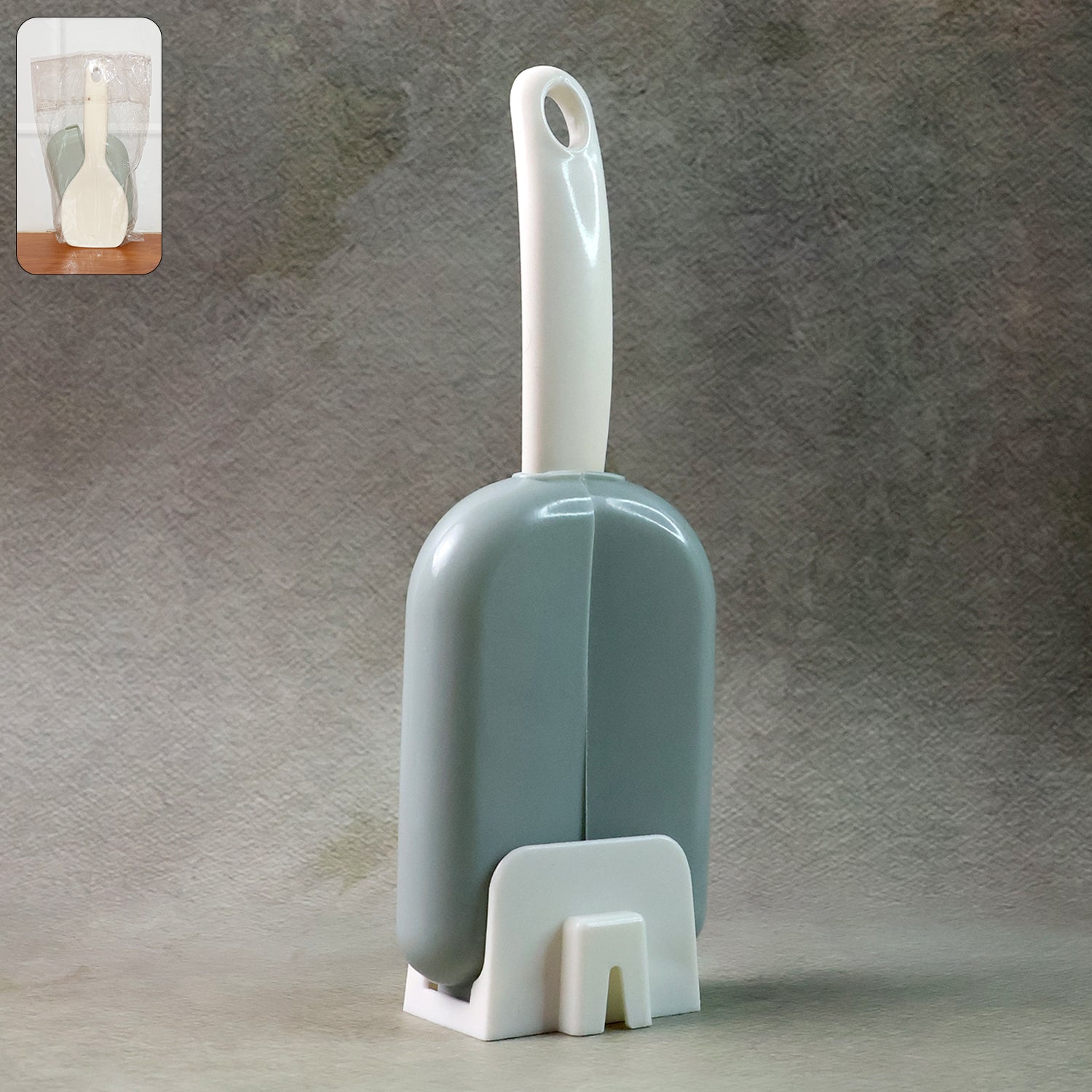 Premium Automatic Open & Close Kitchen Rice Spoon Holder with Dust Cover - Buy Online at Alikart